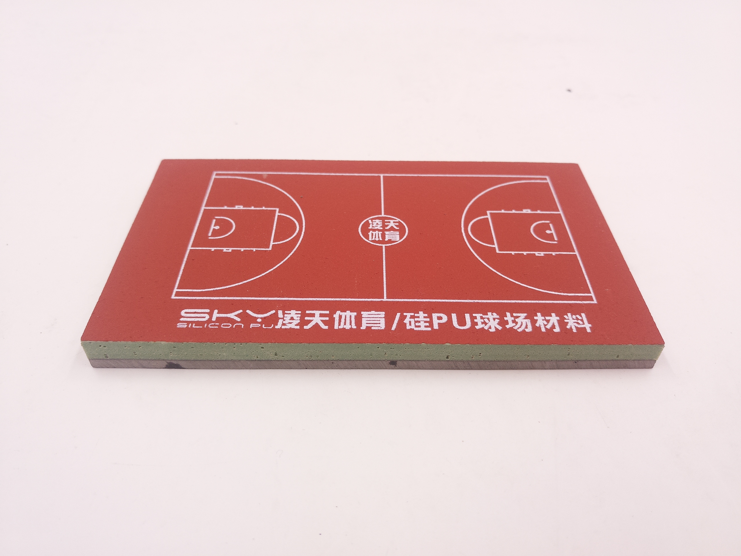 硅PU球场制作工艺与硅pu篮球场效果图！